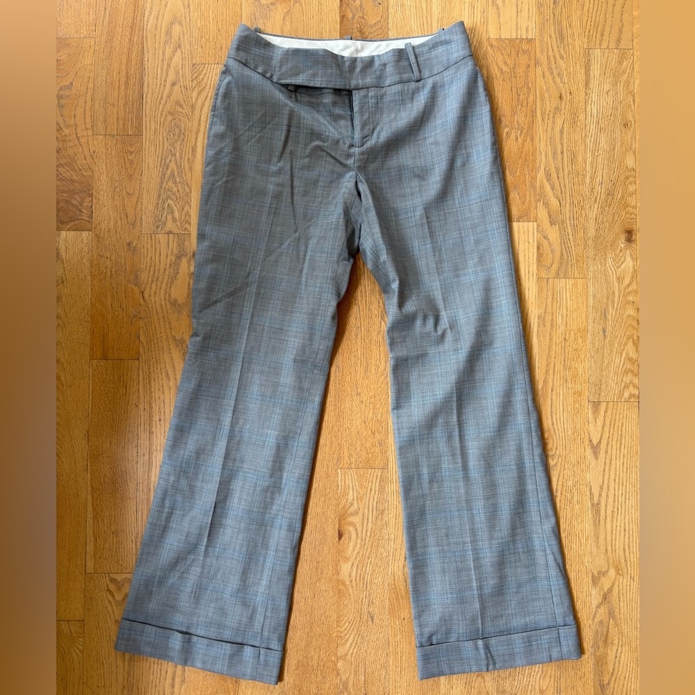 Banana Republic Wide Leg Gray Pants